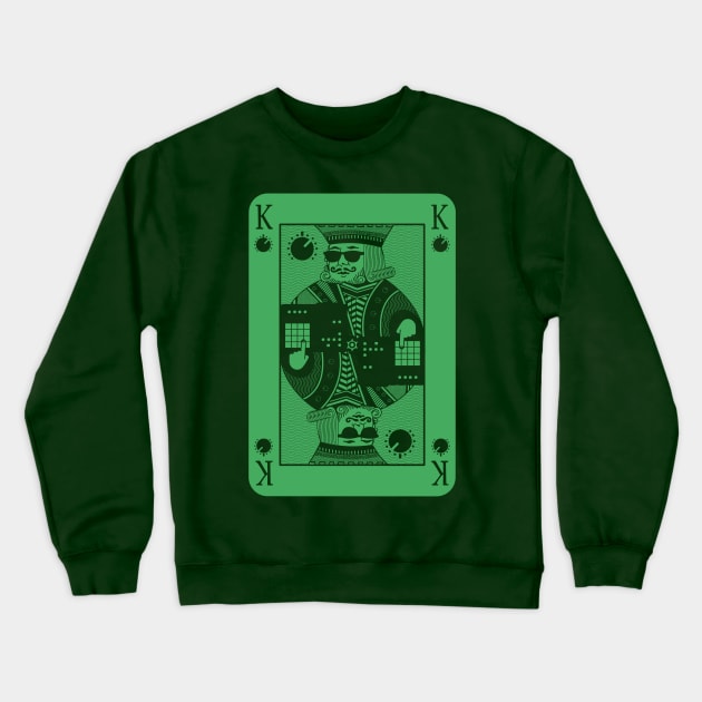 Funny Music producer and beatmaker Crewneck Sweatshirt by Mewzeek_T